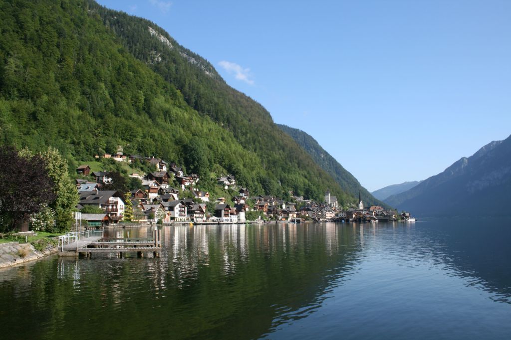 Farewell to Hallstatt, a place where time seems to slow down.