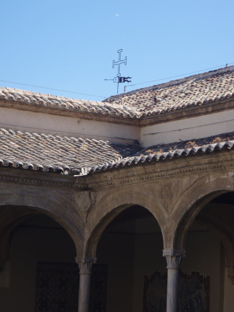 Detailed stone arches.